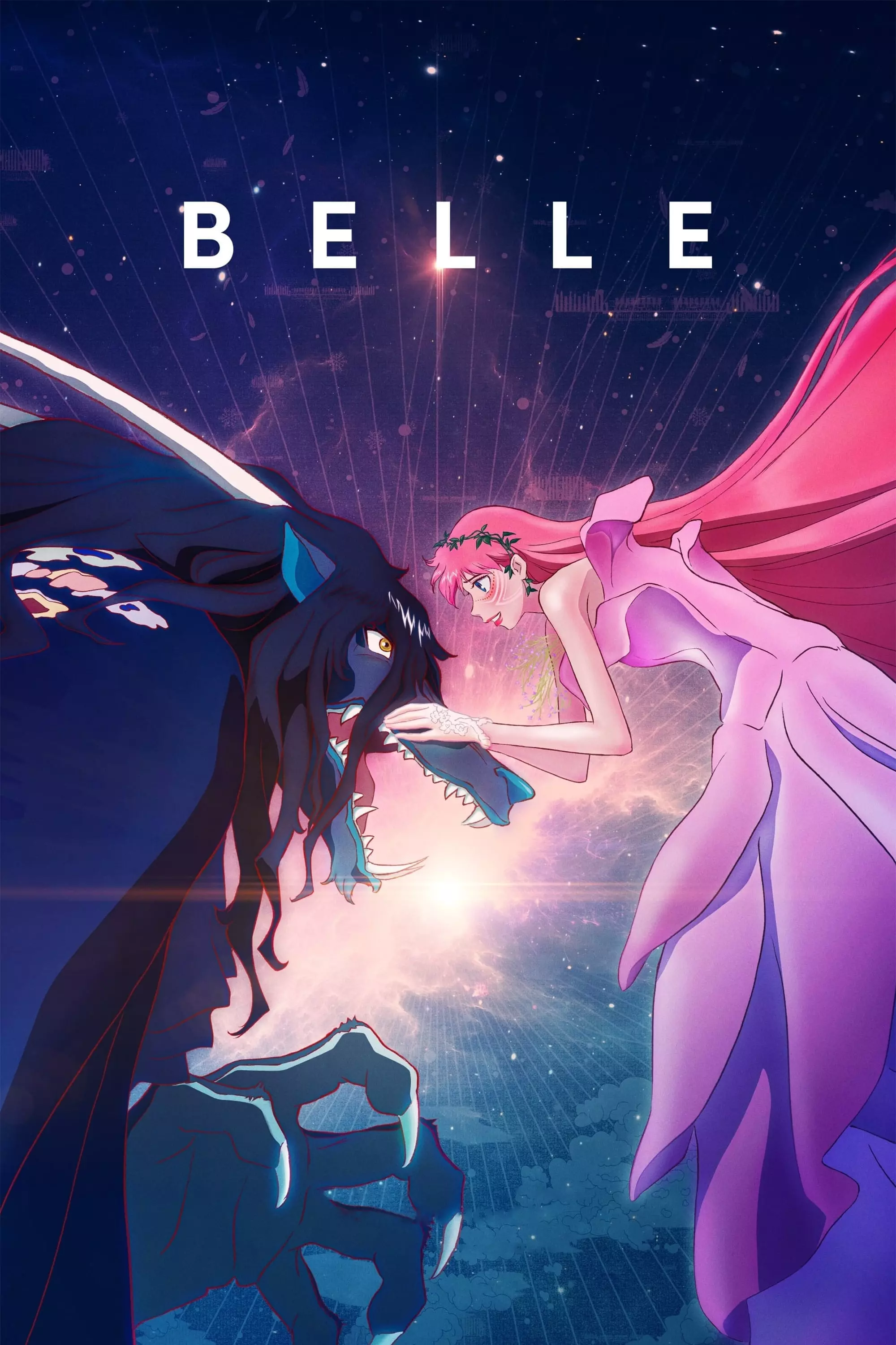 Gambar Ulasan Ryuu to Sobakasu no Hime (Belle): Keajaiban Suara, Visual, dan Emosi di Dunia Virtual